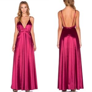 Red Prom Maxi Dress